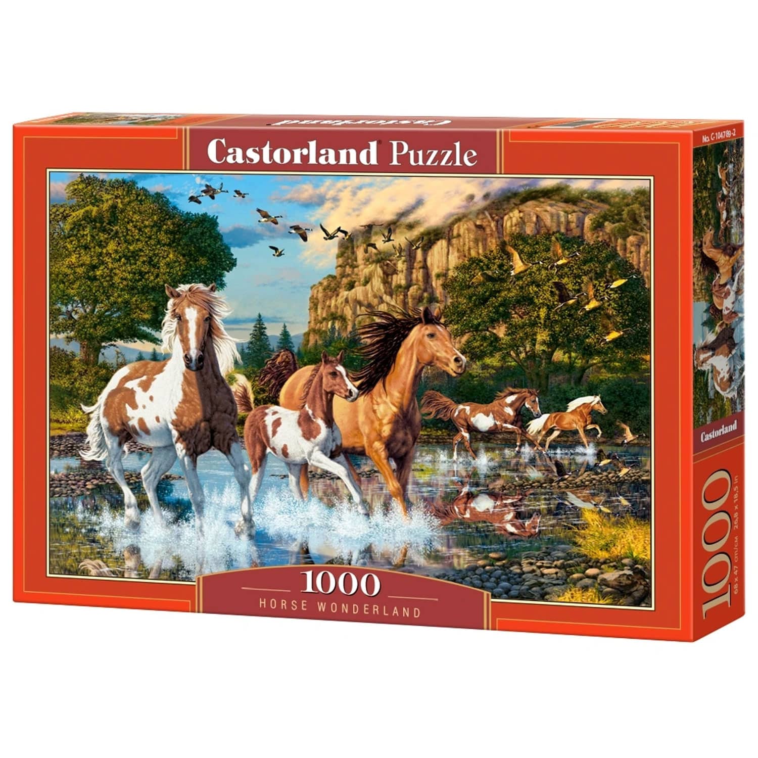 Castorland Pussel - Hästlandet 1000 bitar