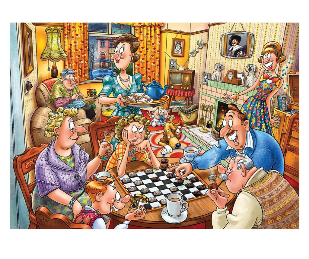 Pussel – Destiny 25 Spelkväll 1000 bitar