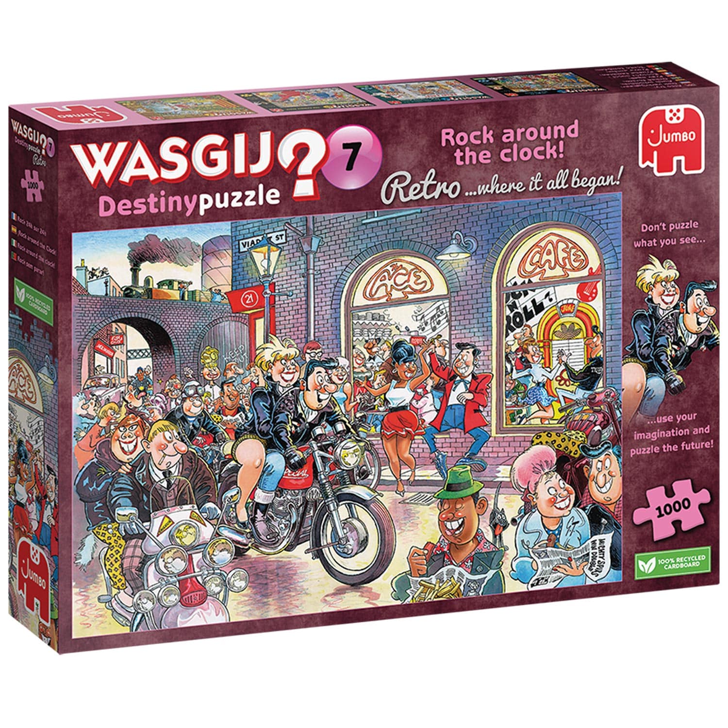 Pussel - Destiny 7 Rock dygnet runt 1000 bitar