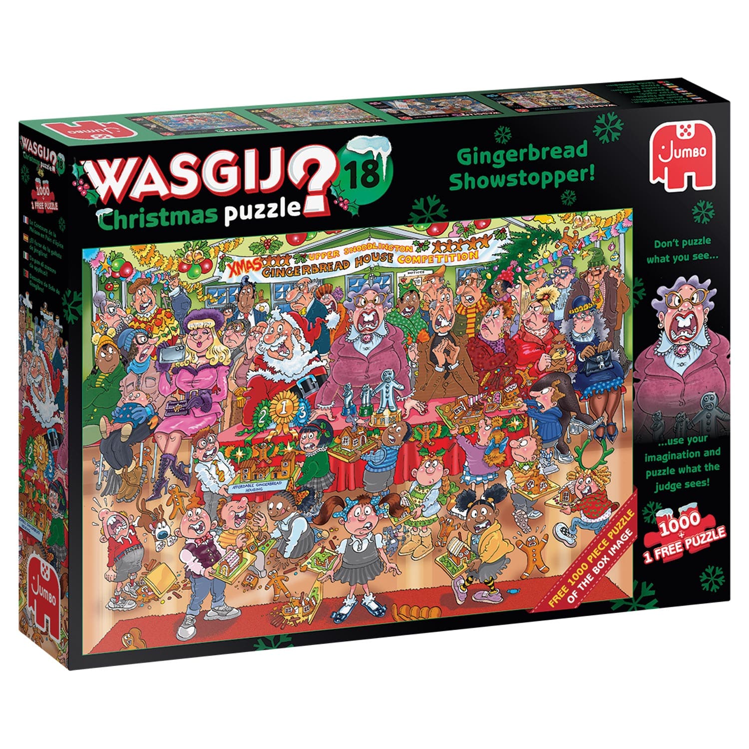 Pussel - Jul 18 Pepparkakor Showstopper 2x1000 bitar