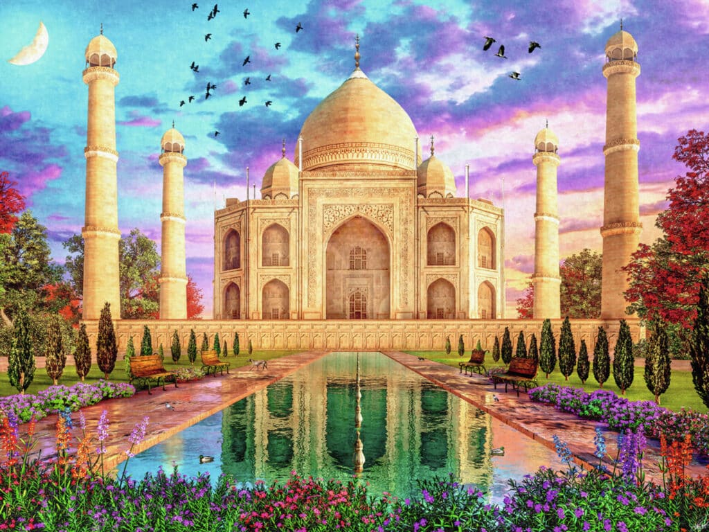 Pussel – Taj Mahal 1500 bitar