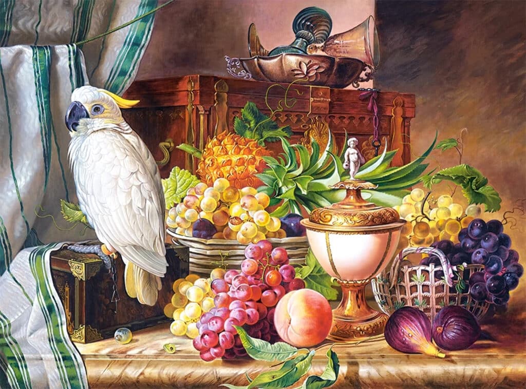 Castorland Pussel – J.Schuster: Frukter & Kakaduan 3000 bitar