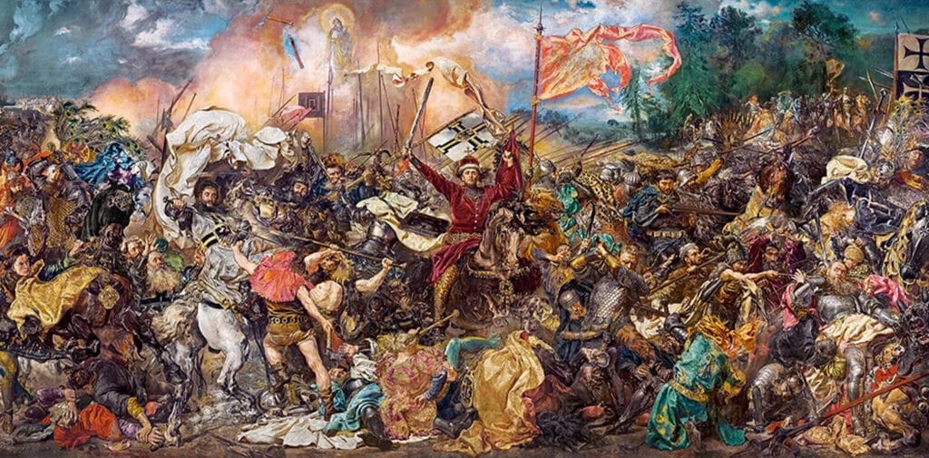 Castorland Pussel – J. Matejko: Slaget vid Grunwald 4000 Bitar