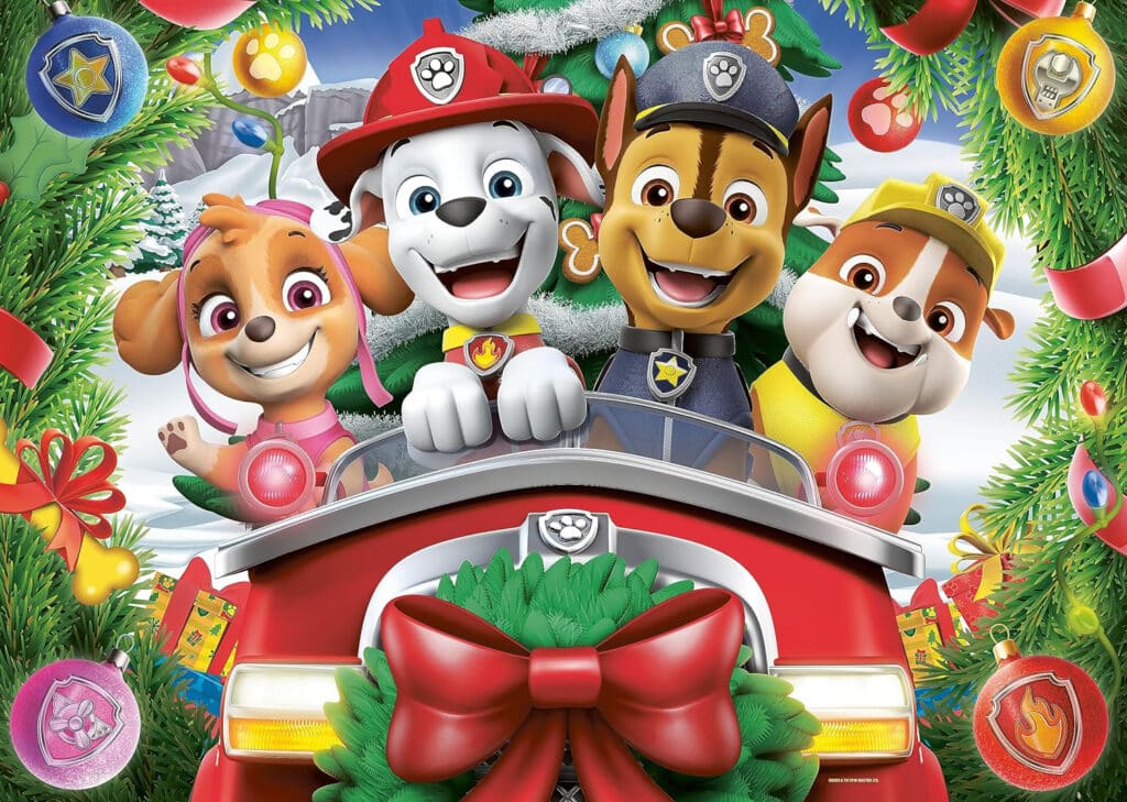 Ravensburger Golvpussel – Jul med Paw Patrol 24 bitar
