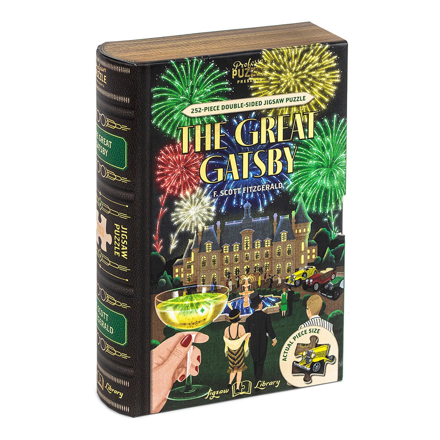 Sagobokspussel - The Great Gatsby dubbelsidigt 252 bitar