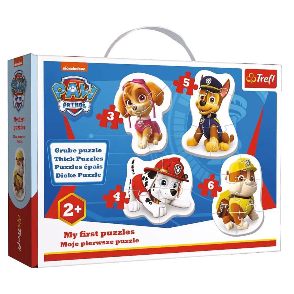 Barnpussel Paw Patrol 4i1 3+4+5+6 Bitar