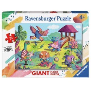 Golvpussel - Dinosaurier 24 Bitar