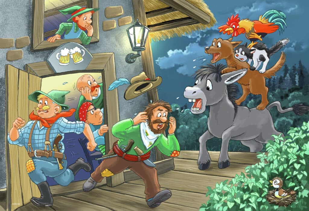 Ravensburger Barnpussel – Sagornas värld 2×24 Bitar