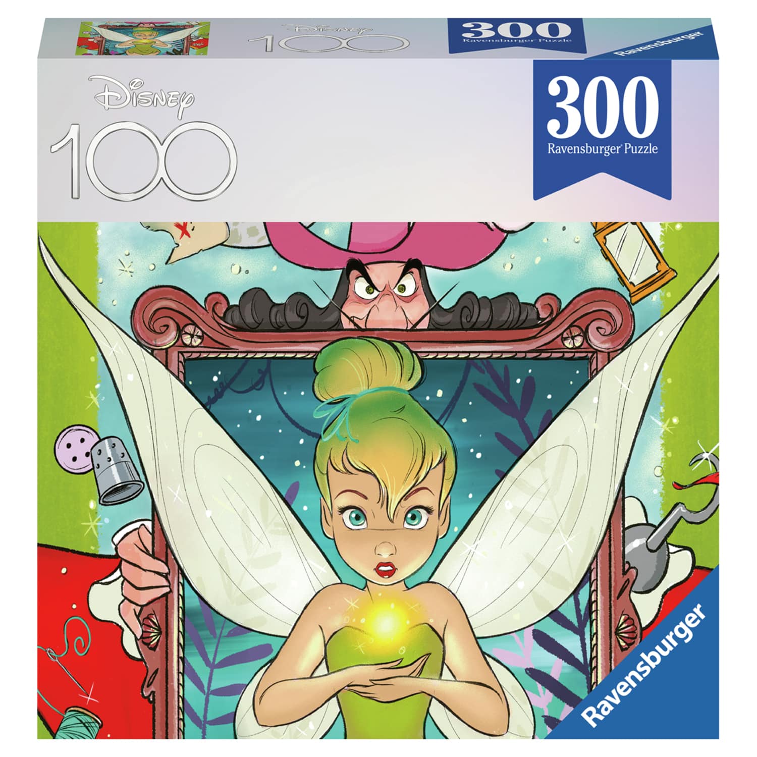 Ravensburger Pussel - Disney 100 års jubileum: Tingeling 300 Bitar