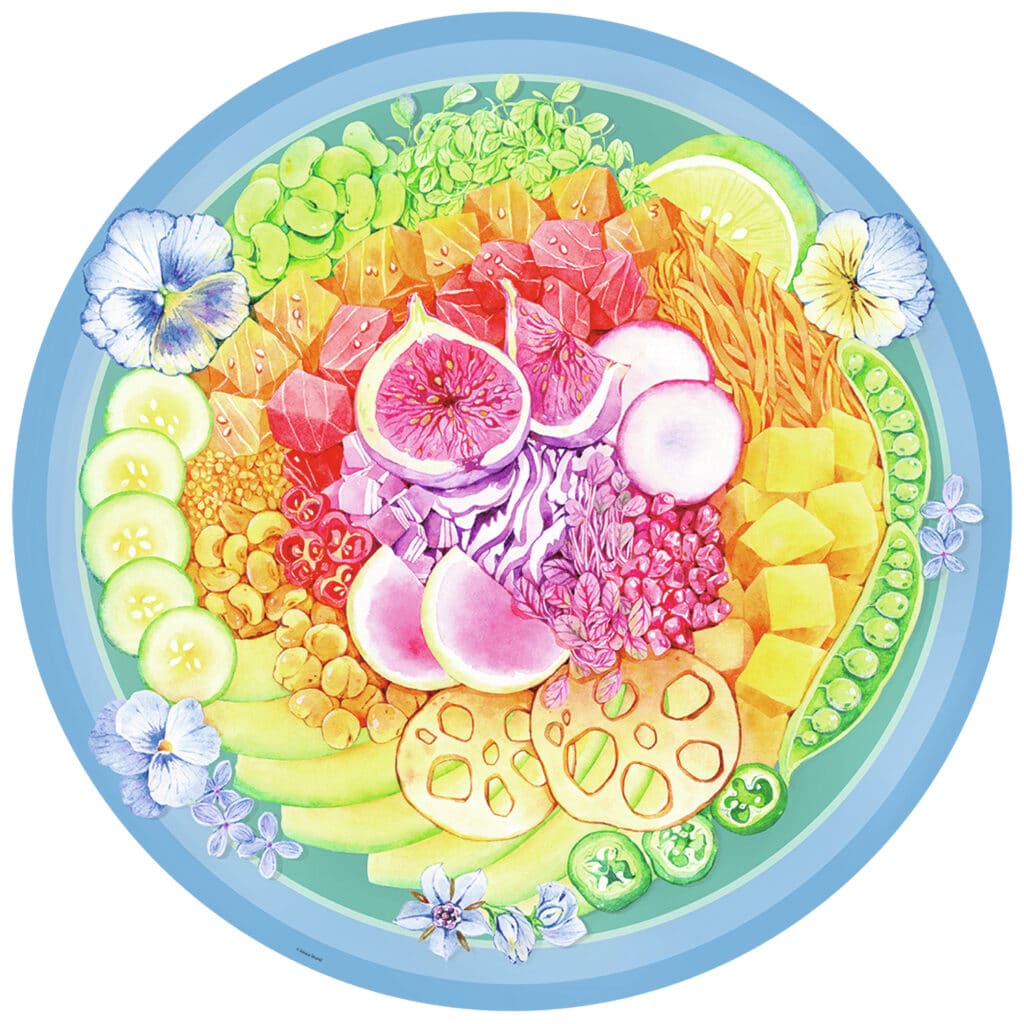 Pussel – Circle of Colors: Poke Bowl 500 Bitar