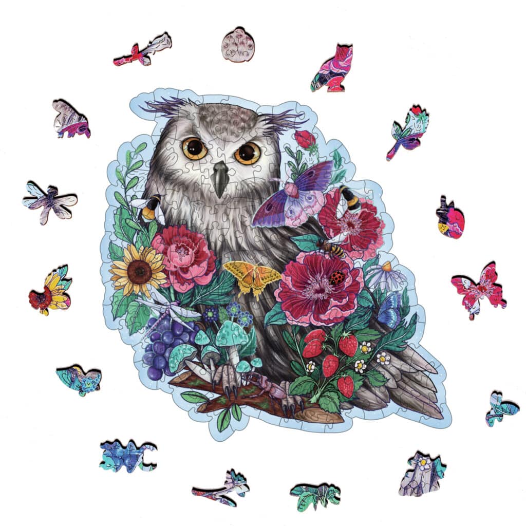 Ravensburger Träpussel – Uggla 150 Bitar