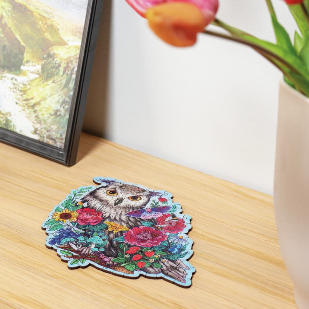 Ravensburger Träpussel – Uggla 150 Bitar