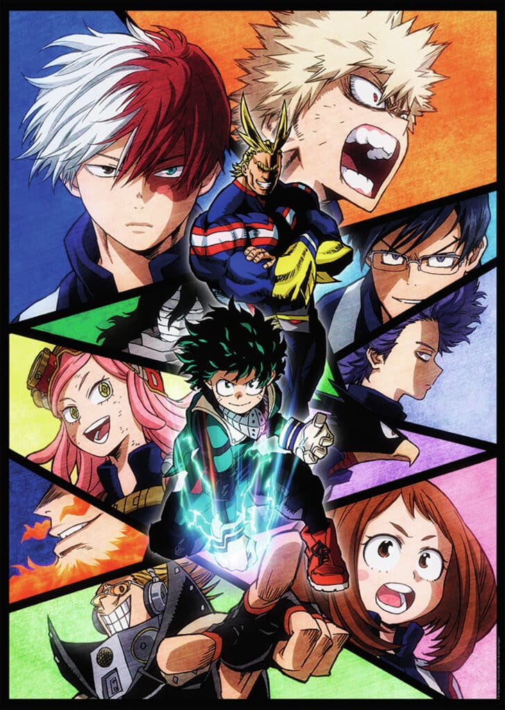 Pussel – My Hero Academia 1000 Bitar