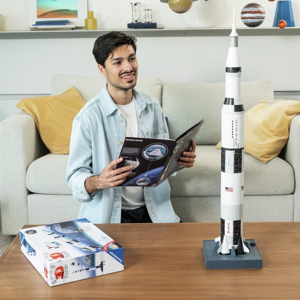 3D Pussel – Apollo Saturn V Rocket 440 Bitar
