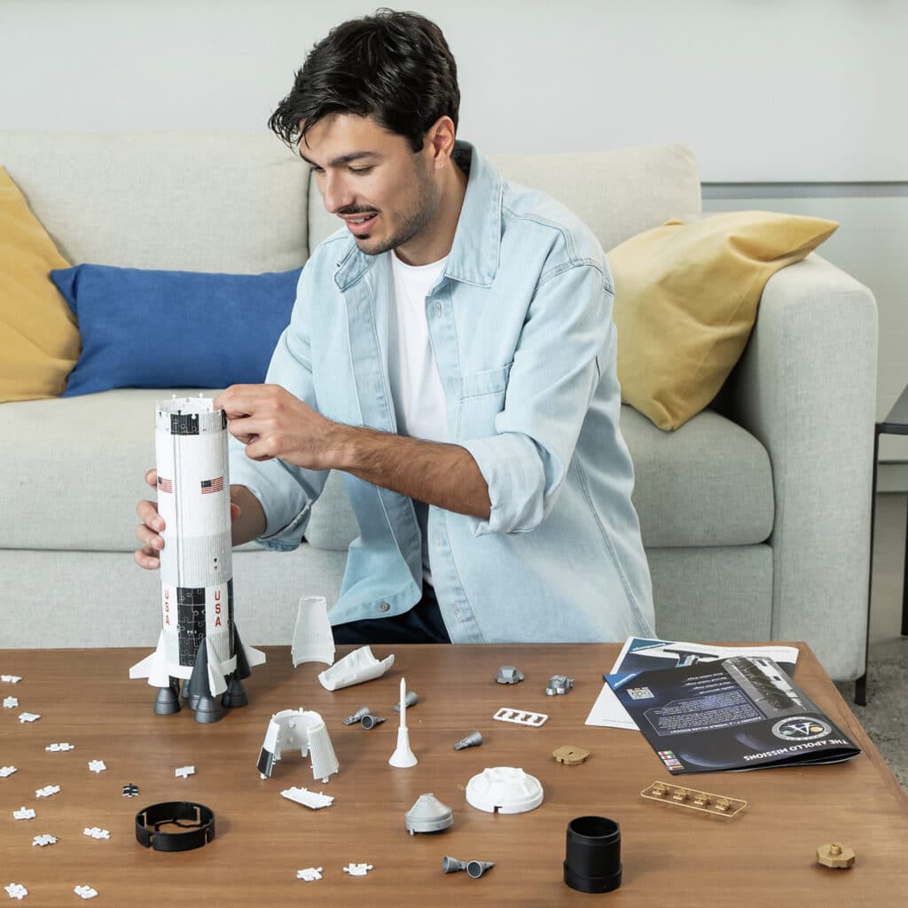 3D Pussel – Apollo Saturn V Rocket 440 Bitar
