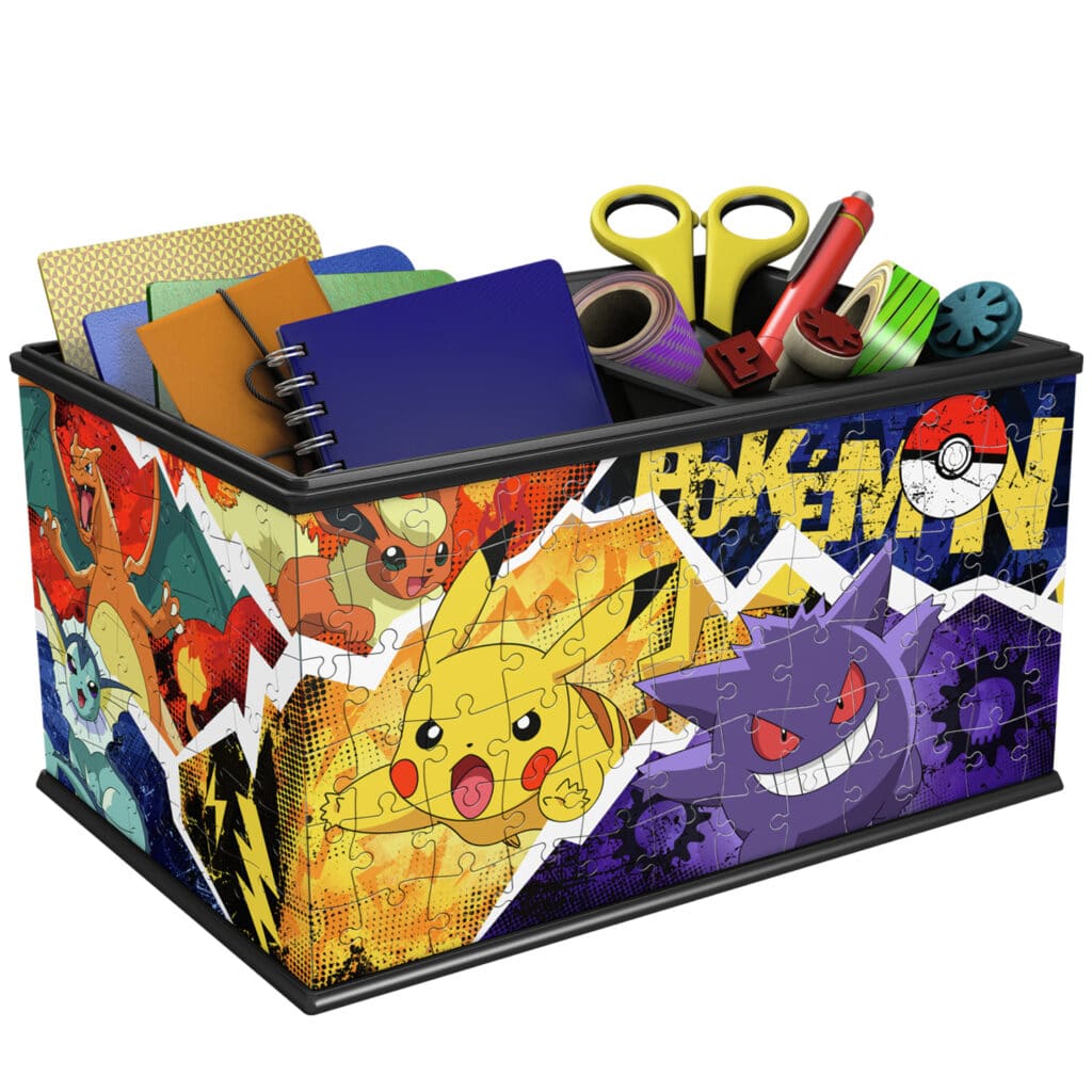 Ravensburger 3D Pussel – Pokémon Box Förvaringslåda 216 Bitar