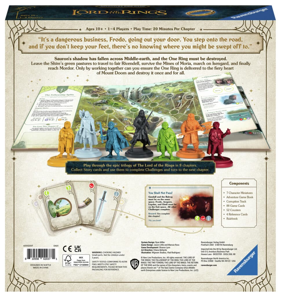 Brädspel – Sagan om ringen: Book Game