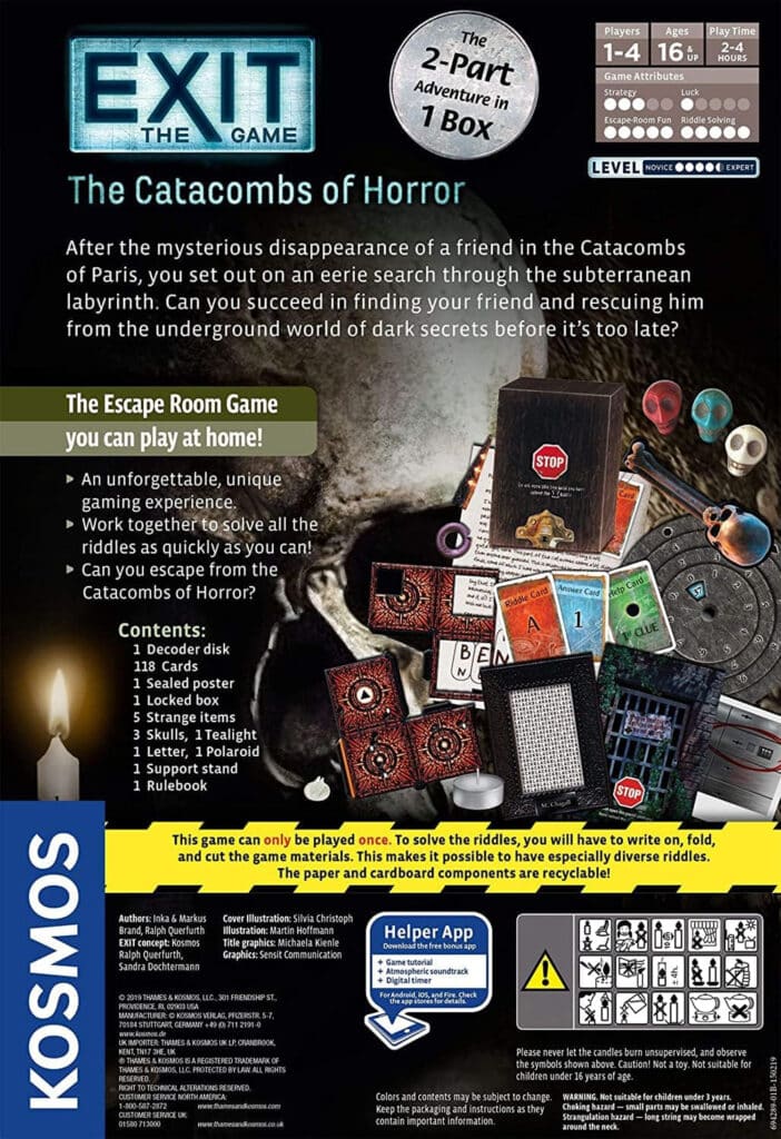 EXIT 9: The Catacombs of Horror (EN)