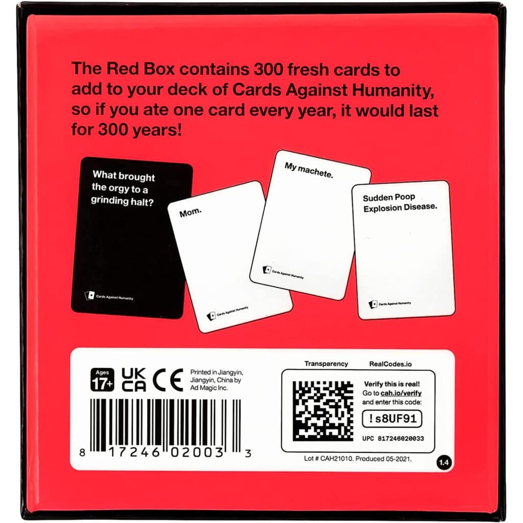 Cards Against Humanity – Red Expansion