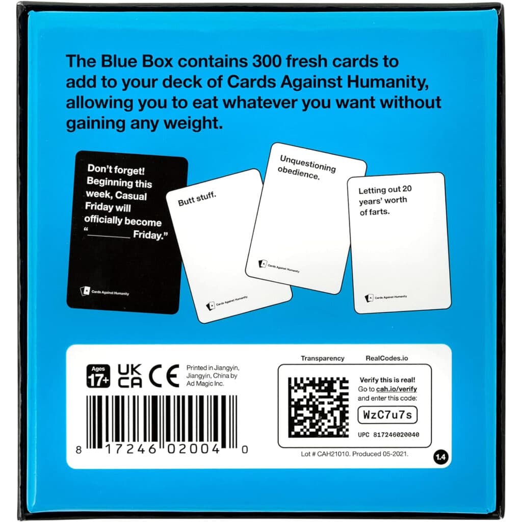 Cards Against Humanity – Blue Expansion
