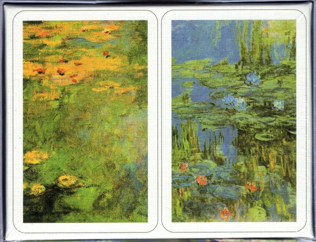 Spelkort DeLuxe Monet Lillies
