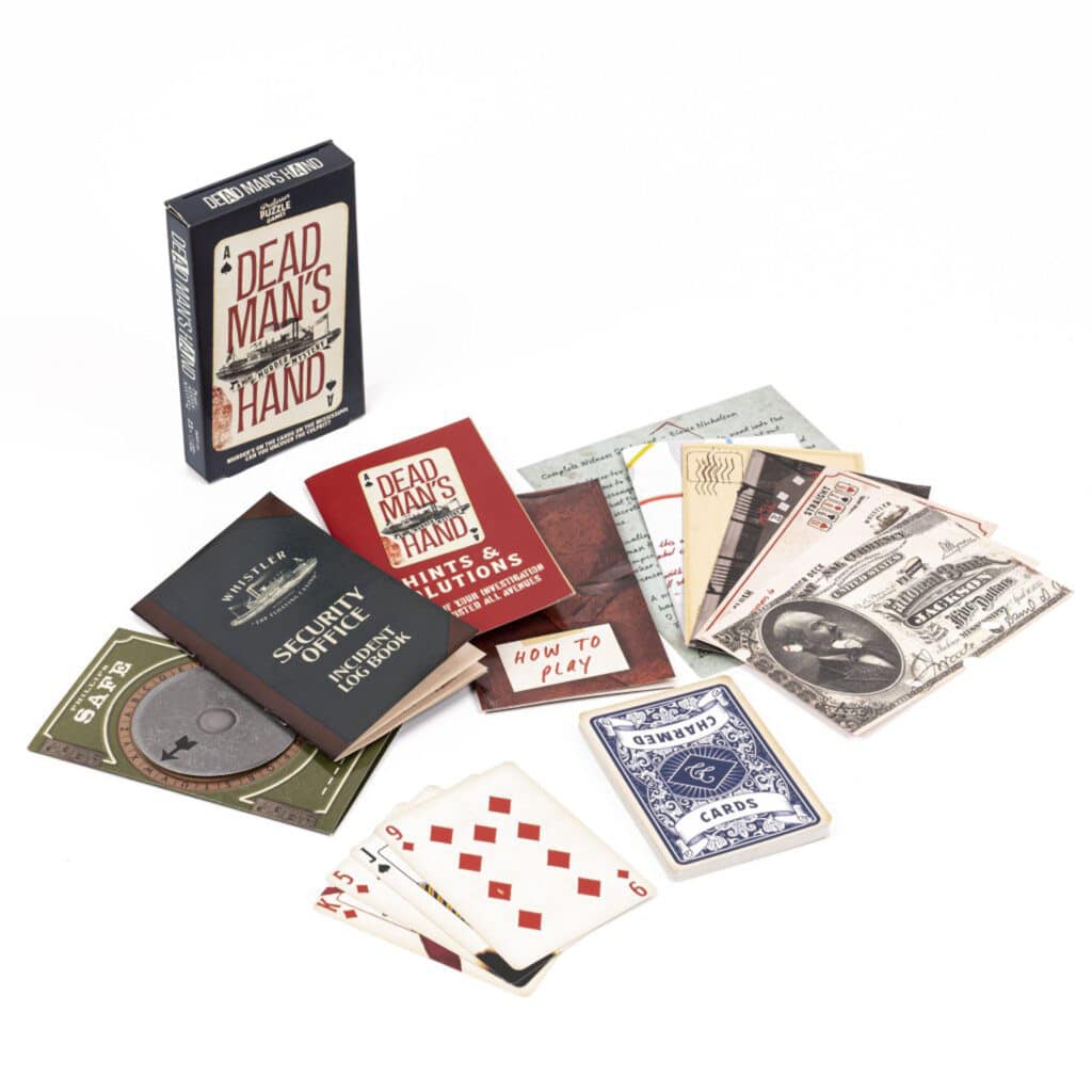 Murder Mystery Mini Dead Man’s Hand Game