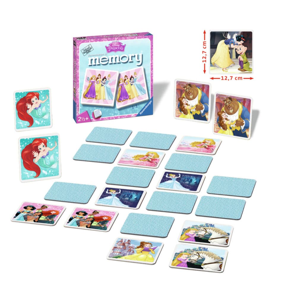 Memory XL – Disney Prinsessor