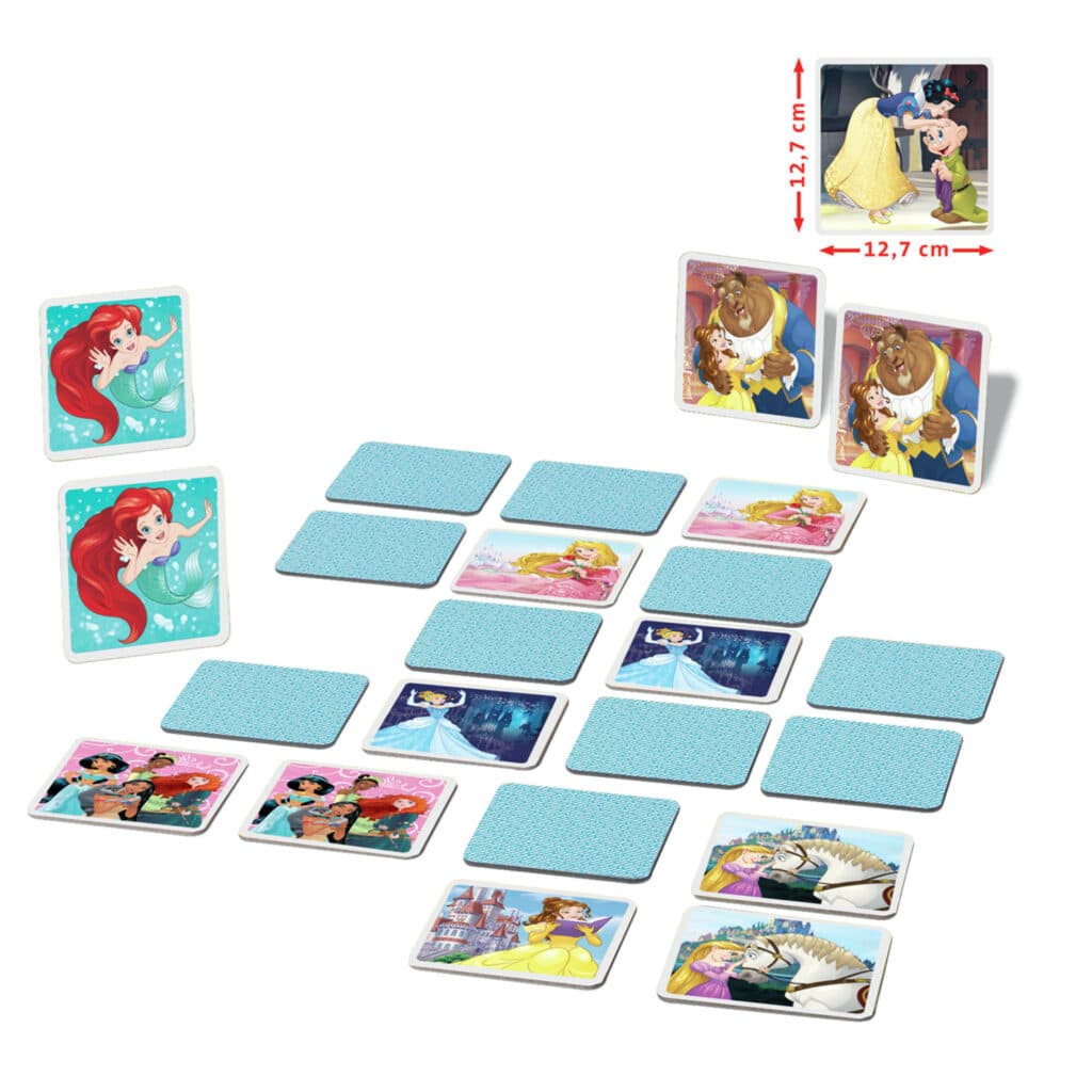 Memory XL – Disney Prinsessor