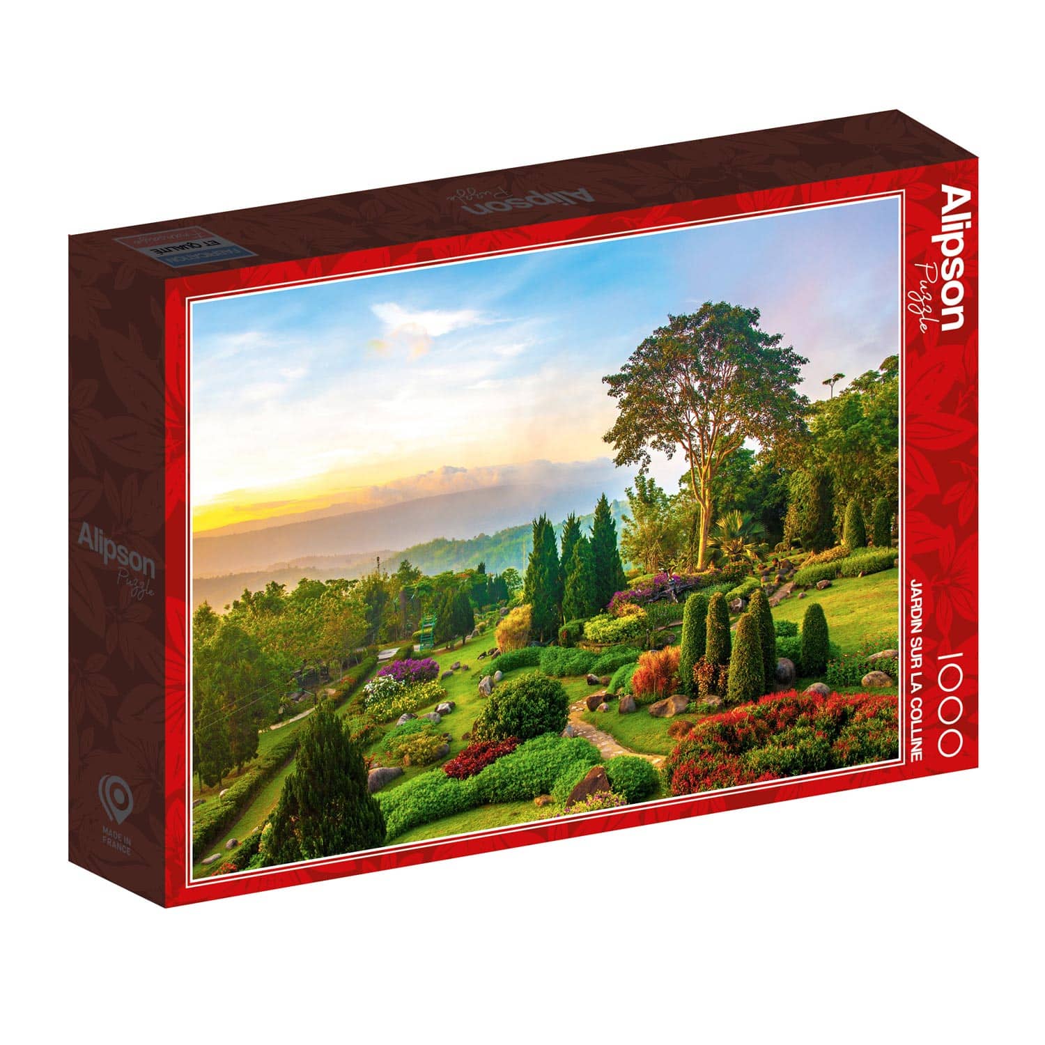 Pussel - Jardin sur la Colline 1000 bitar