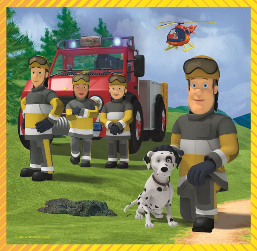 3in1 Barnpussel – Brandman Sam 20,36,50 bitar