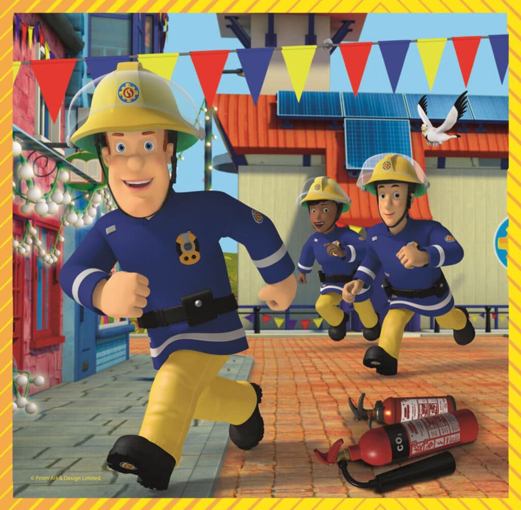 3in1 Barnpussel – Brandman Sam 20,36,50 bitar