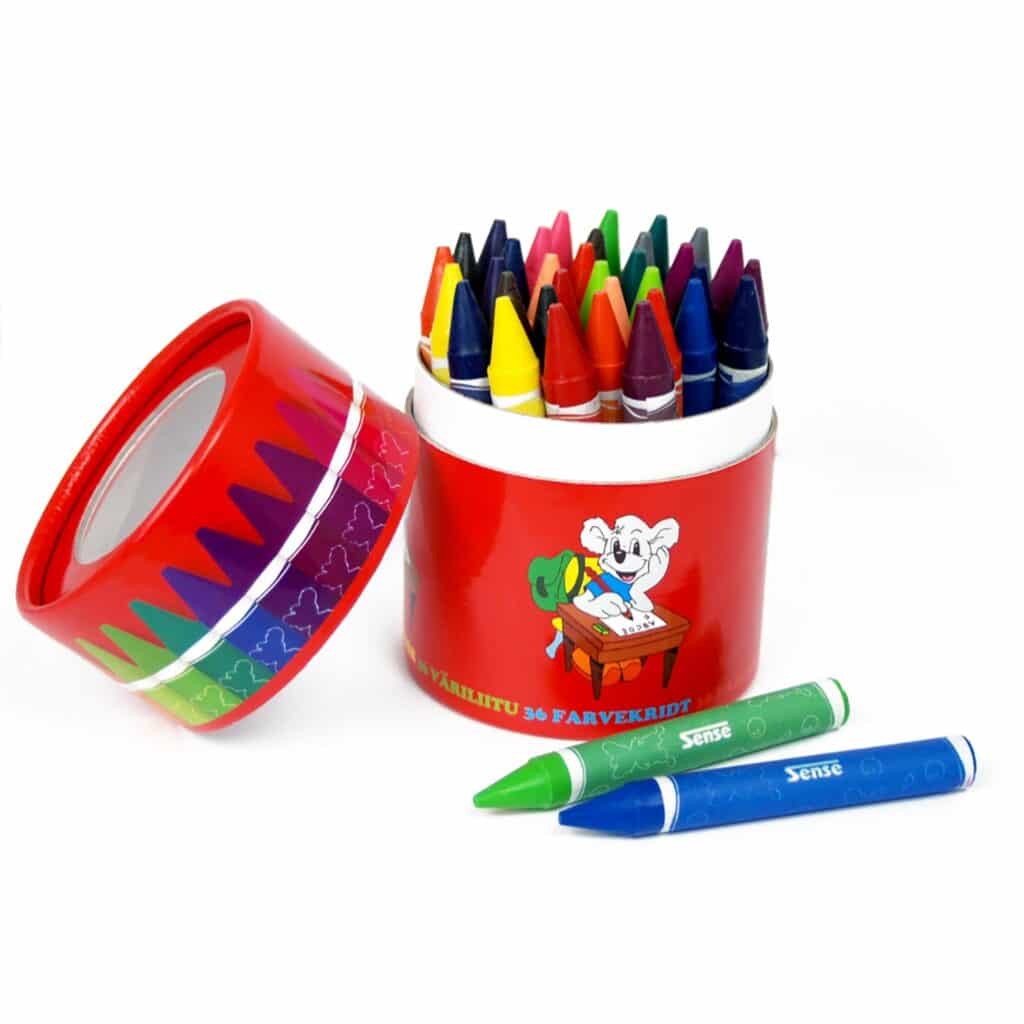 Mini Jumbo Burk Vaxkritor 36-Pack