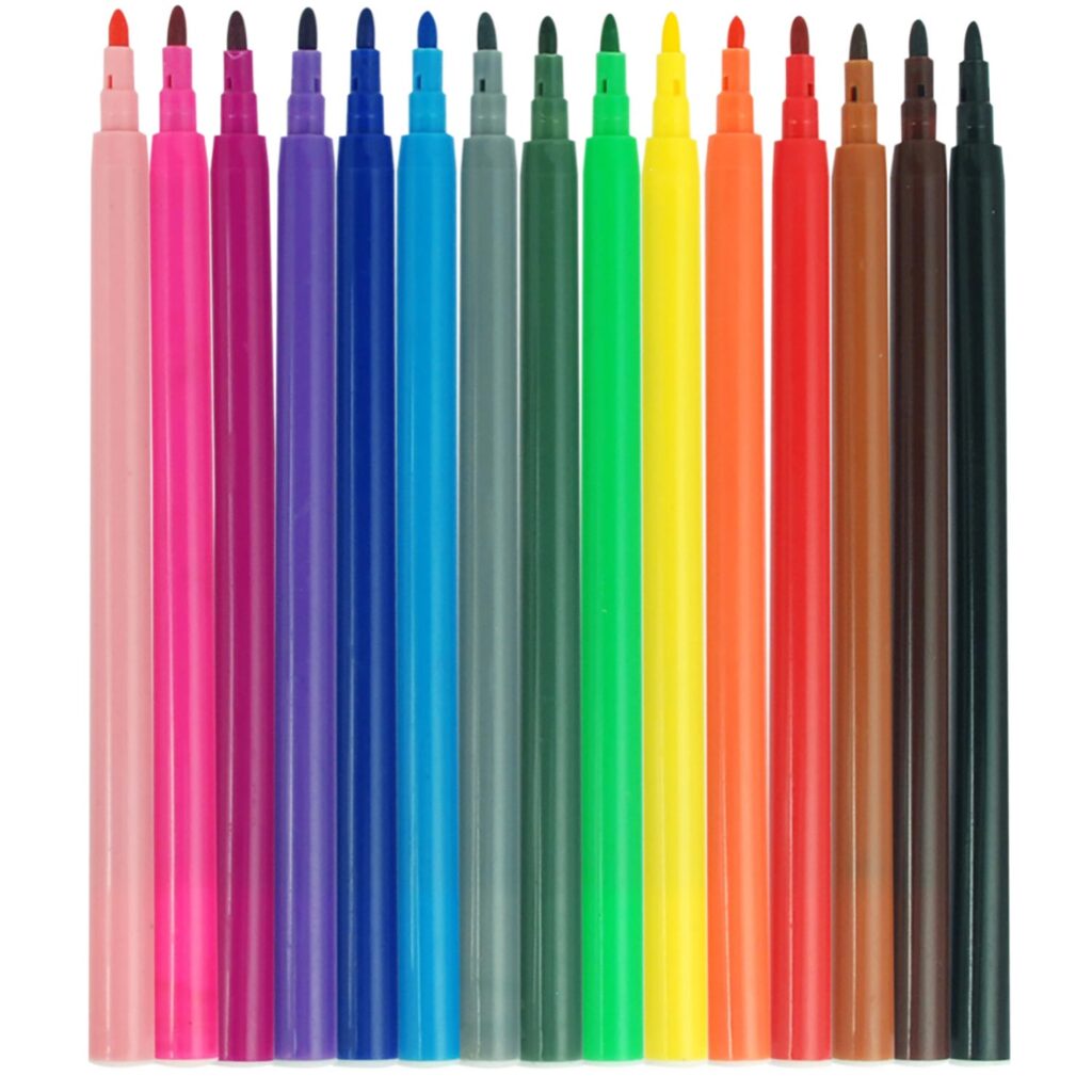 Fiberpennor Basic 15-Pack