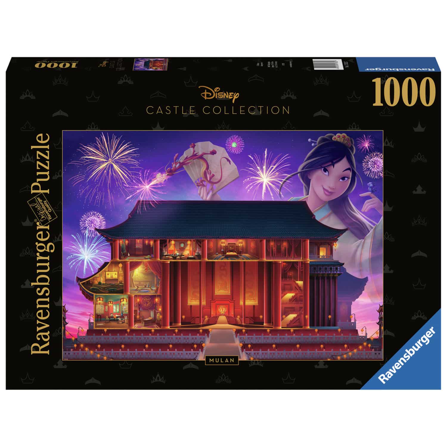 Ravensburger Pussel - Disney Slott: Mulan 1000 Bitar