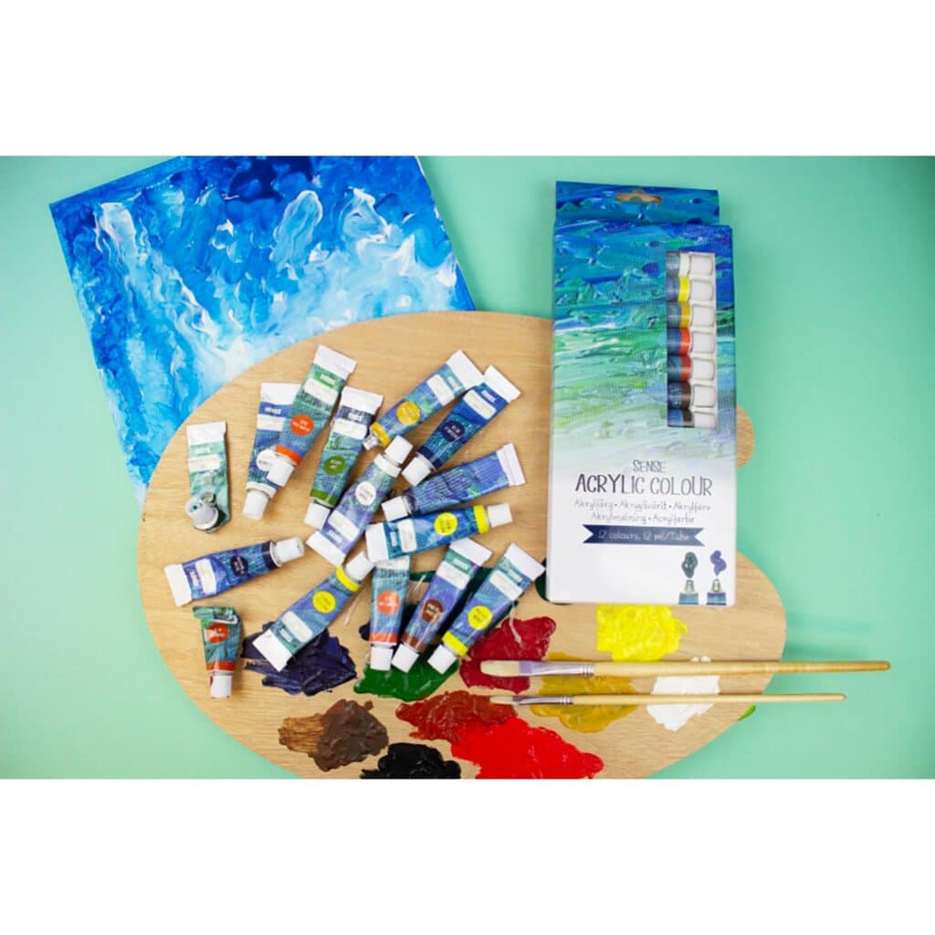 Artist Collection – Akrylfärgset 12-pack 12X12 ml