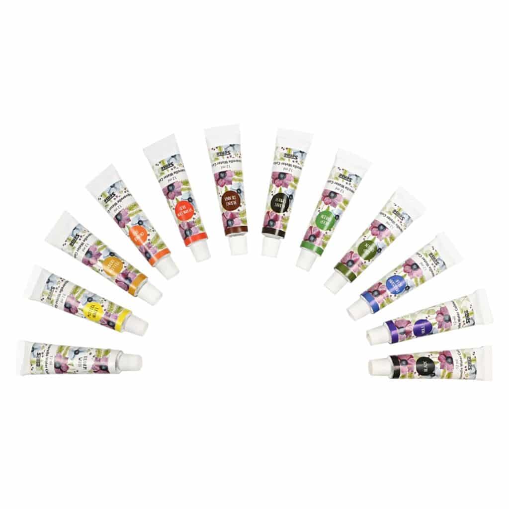 Artist Collection – Akvarellfärgset 12-pack 12X12 ml