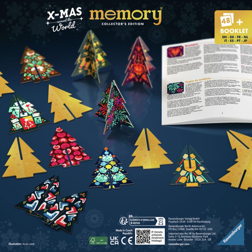Collectors Memory X-mas World Memo Spel