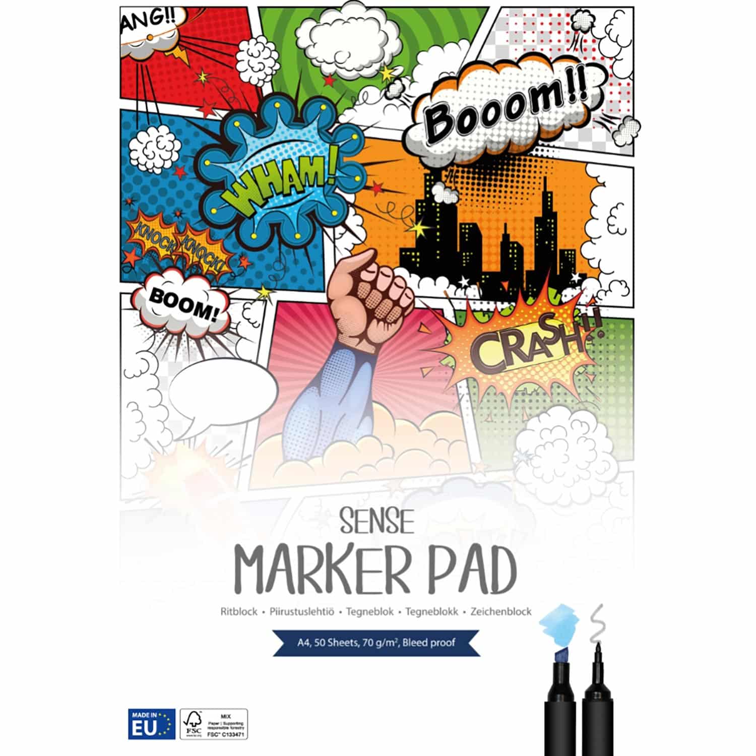 Artist Collection - Marker Pad FSC® A4 70g