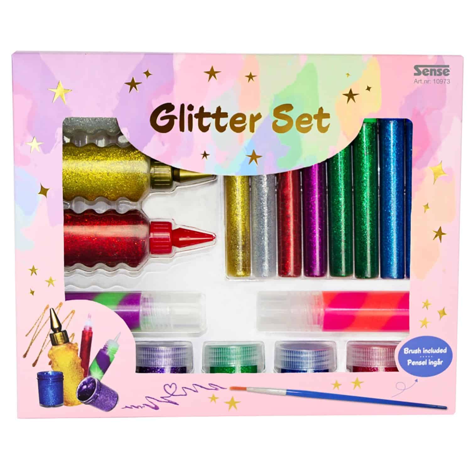 Stort Glitterset