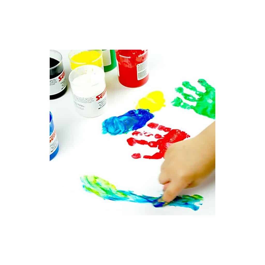 Fingerfärg 6-Pack