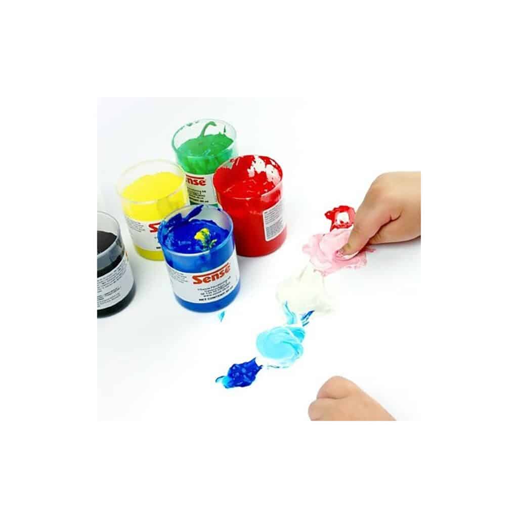 Fingerfärg 6-Pack