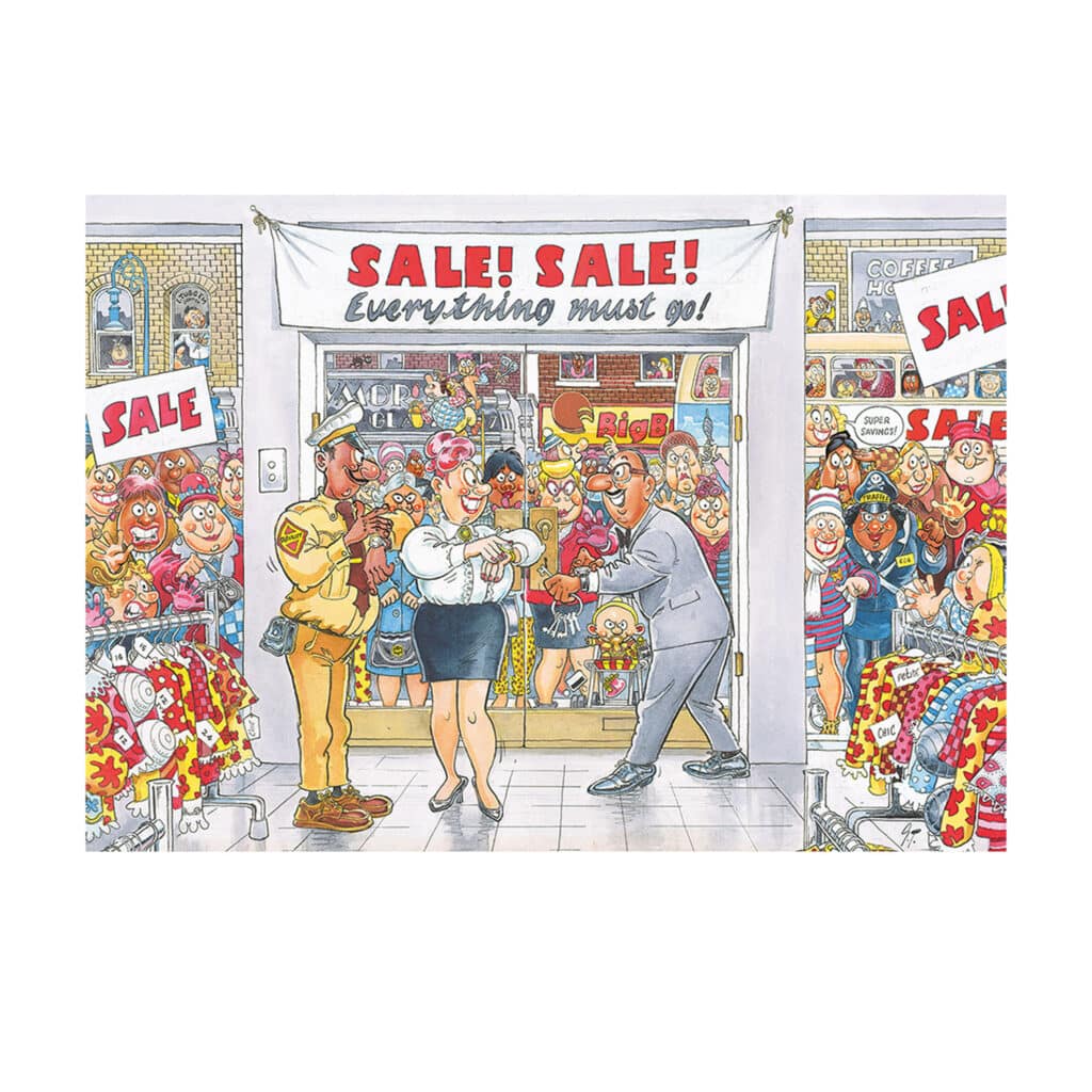 Pussel – Retro Mystery 7: Allt måste gå! 1000 Bitar