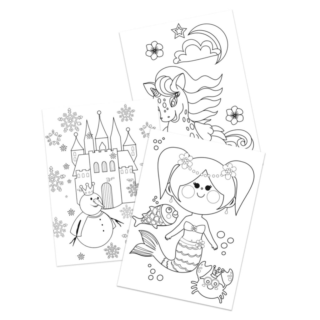 Målarbok Lilla Sagoboken FSC® 36 sidor