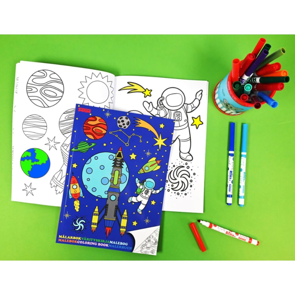 Målarbok Universum FSC®