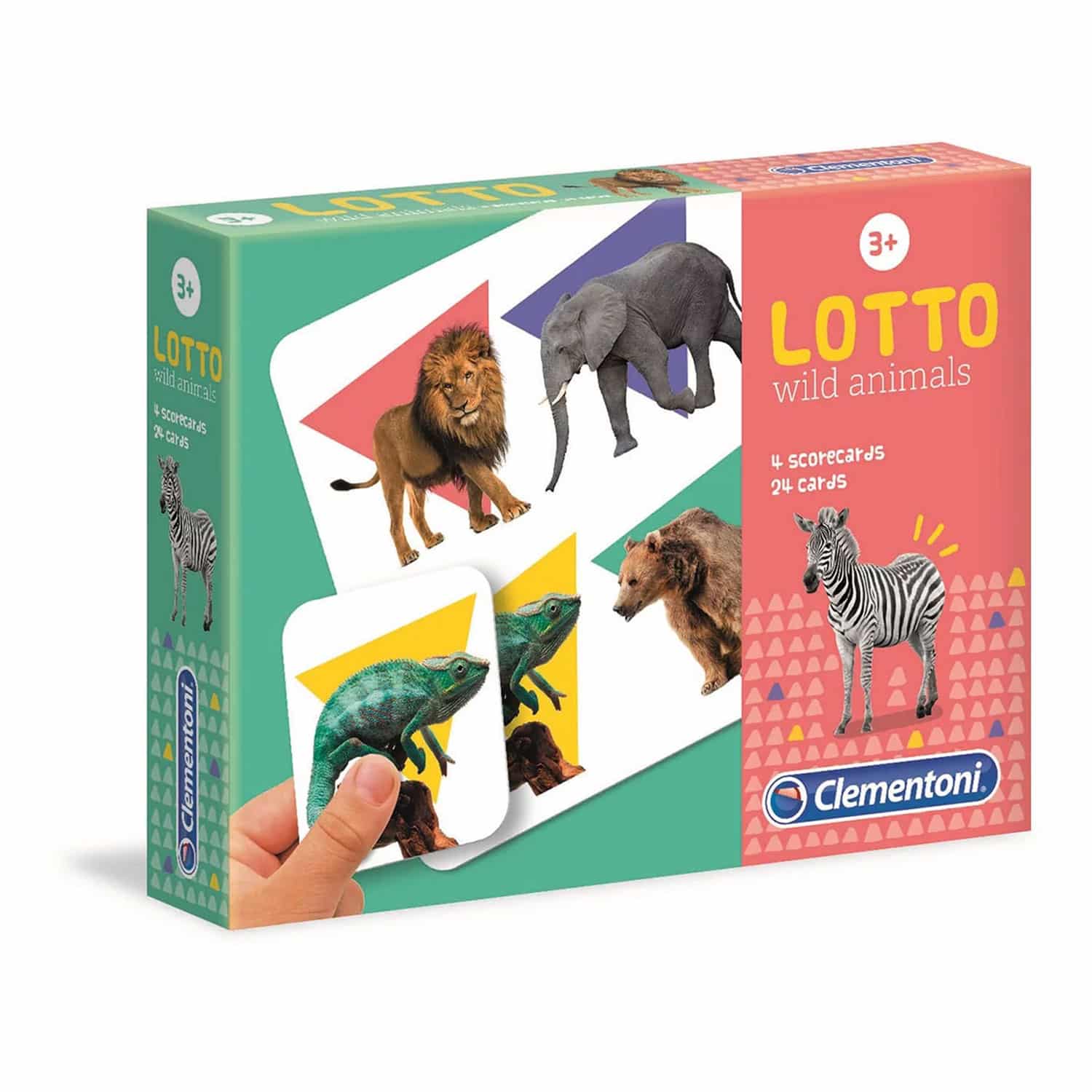 Barnspel - Lotto Vilda djur