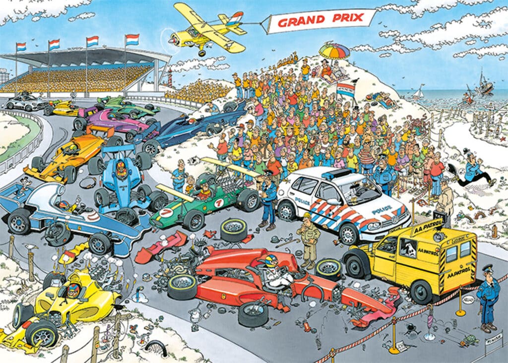 Pussel – Grand Prix 2000 Bitar