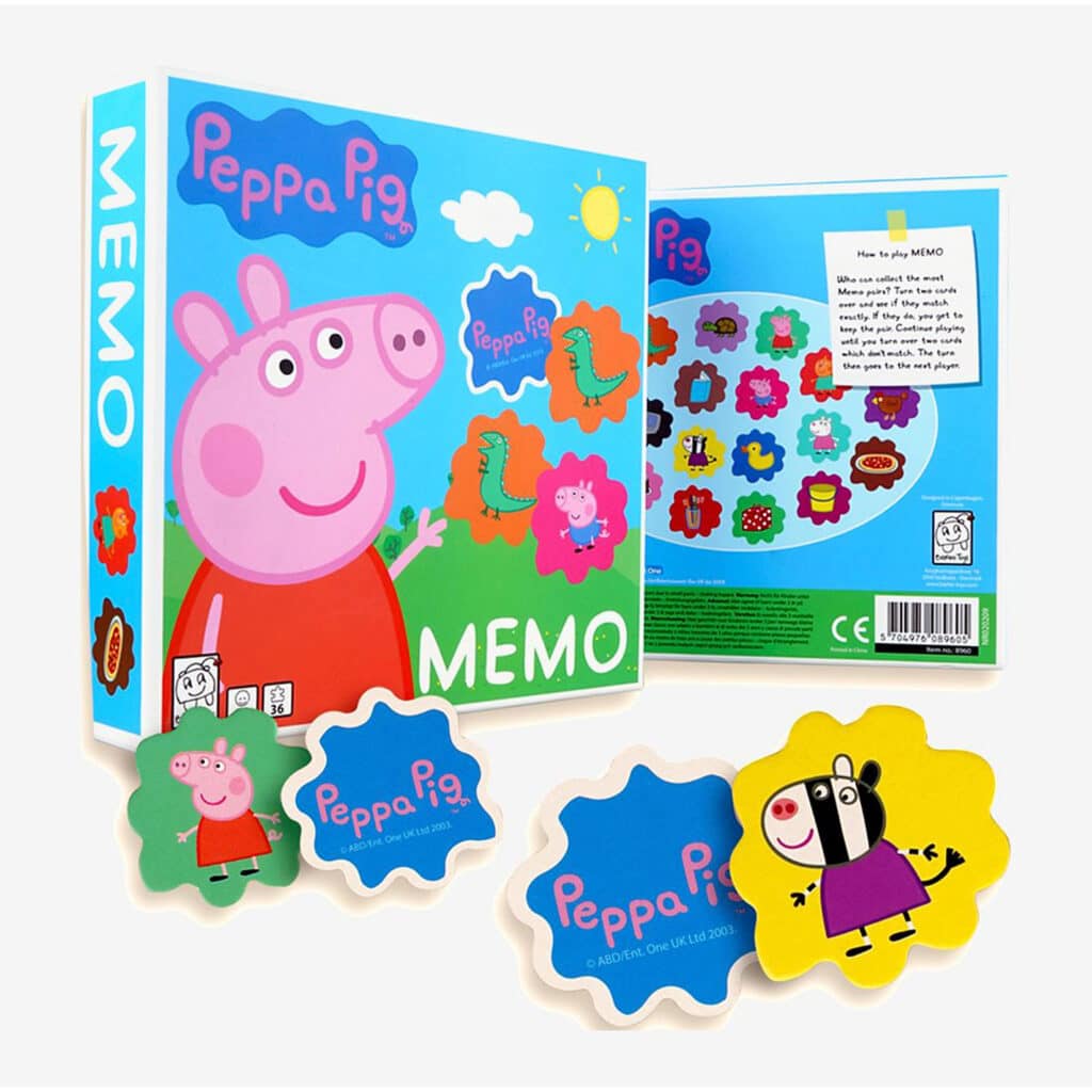 Memo – Greta Gris Memoryspel
