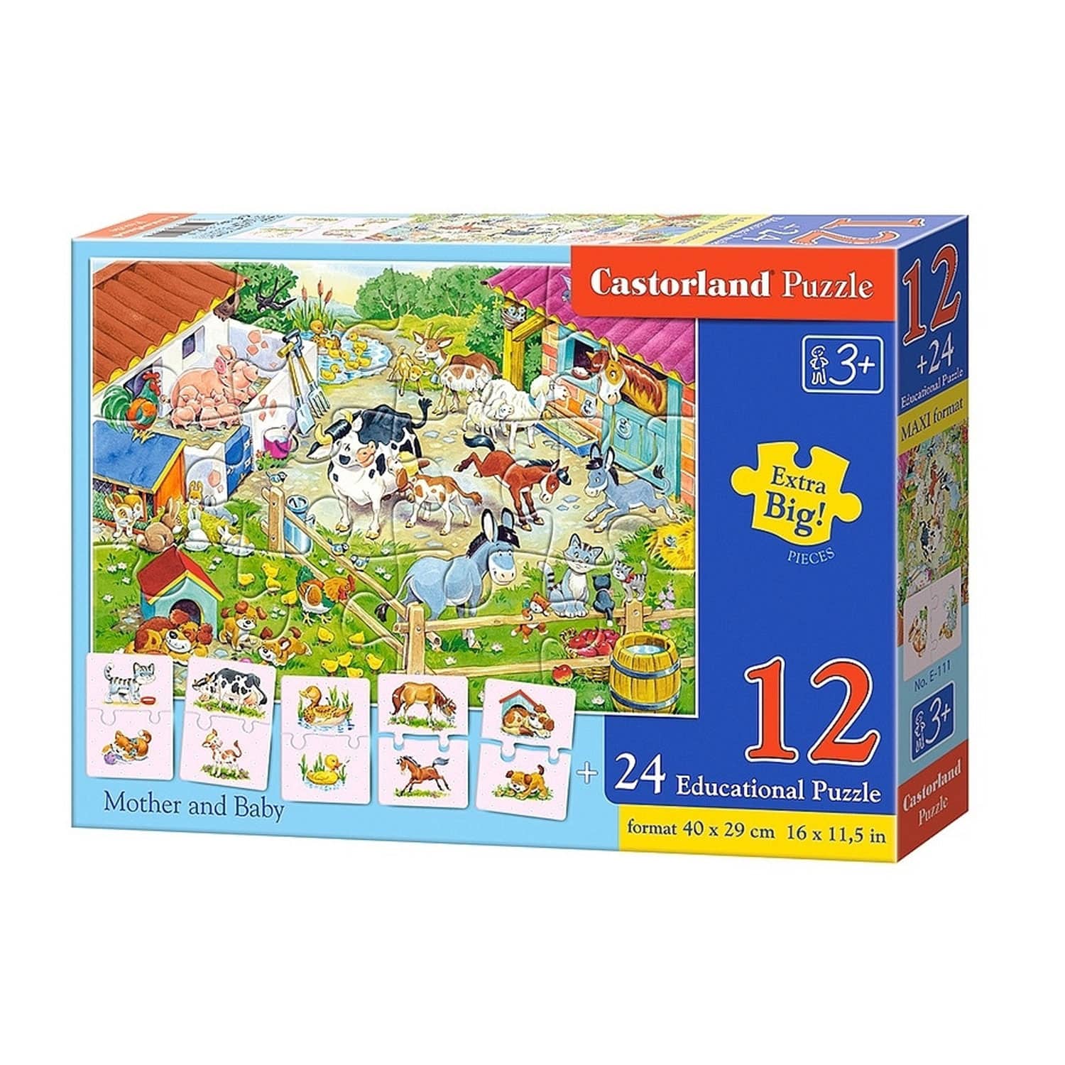 Barnpussel - Mor & Baby 12 Bitar