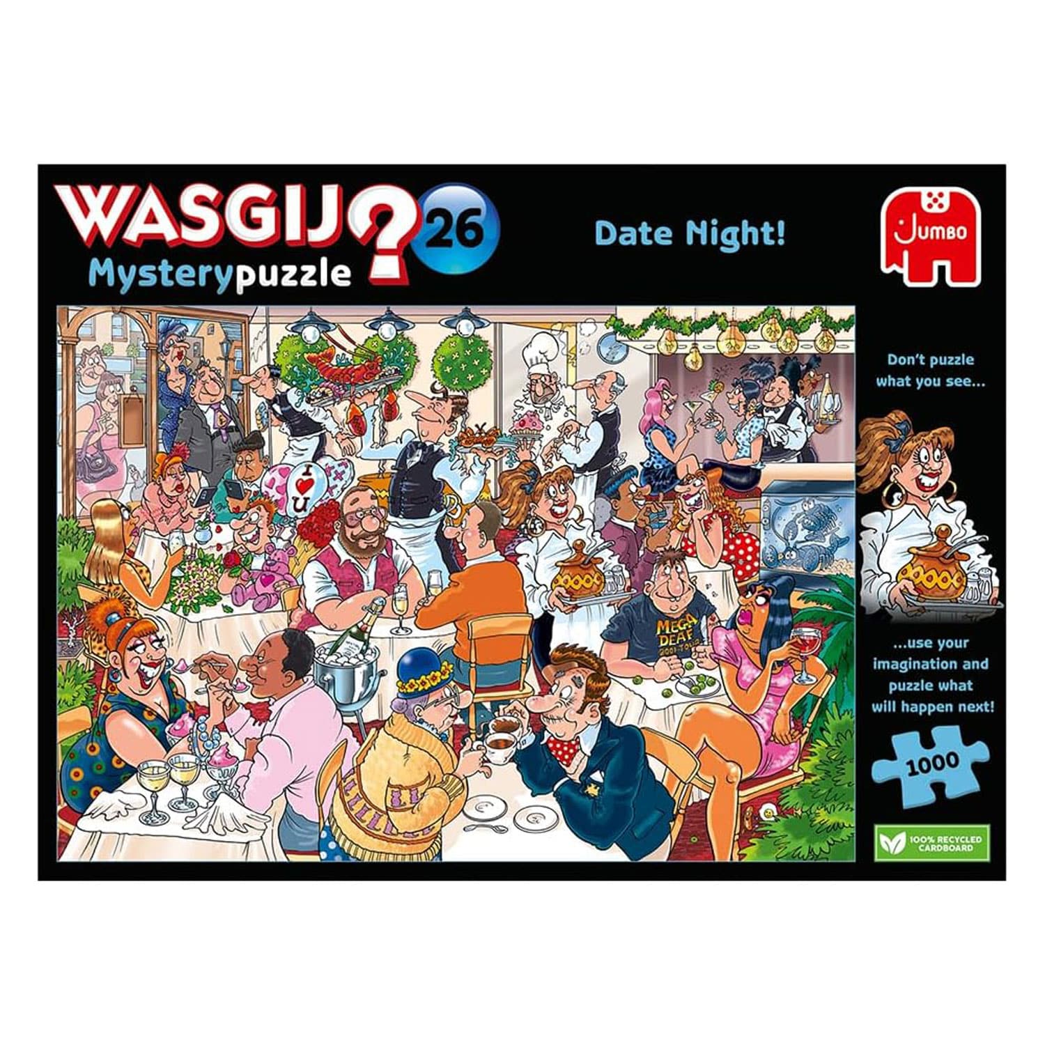 Pussel - Mystery 26: Datekväll! 1000 Bitar