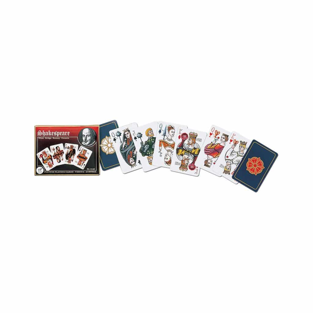 Kortspel – Sheakspeare dubbel deck kortspel